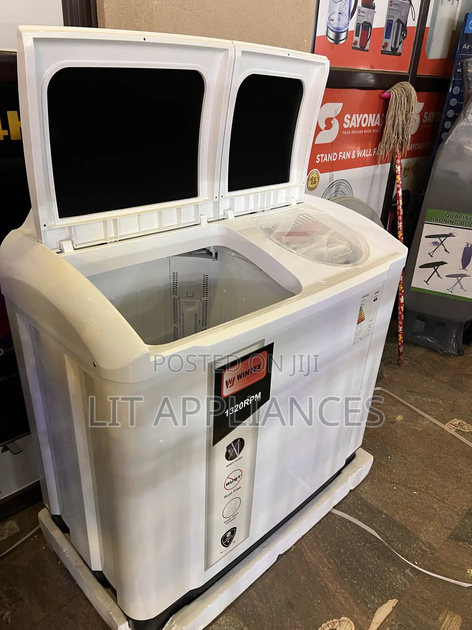 Wintex 20kg Washing Machine From Japan,2years Warranty ,Twin Tub.