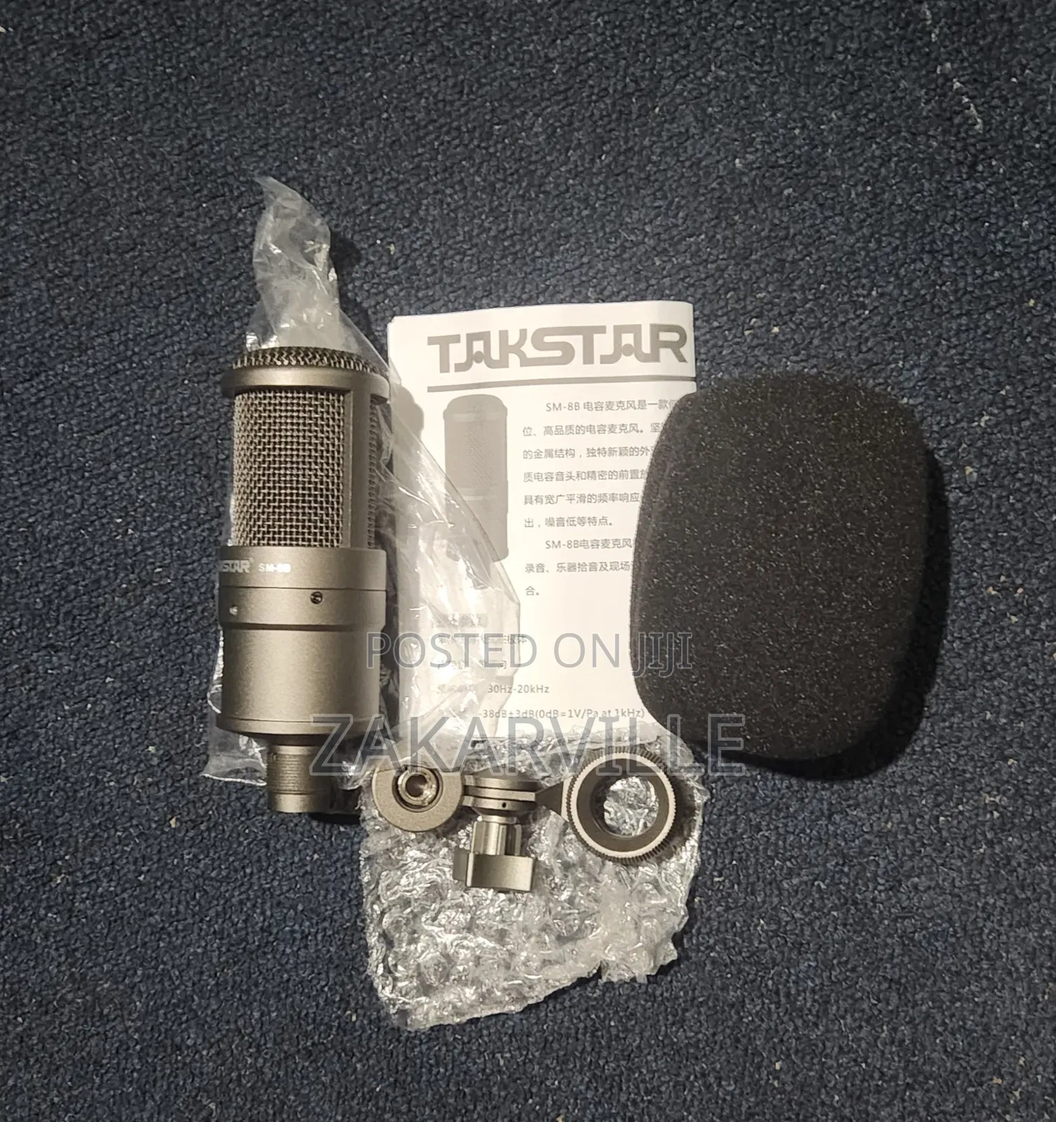 Takstar SM-8B Professional Condenser Microphone