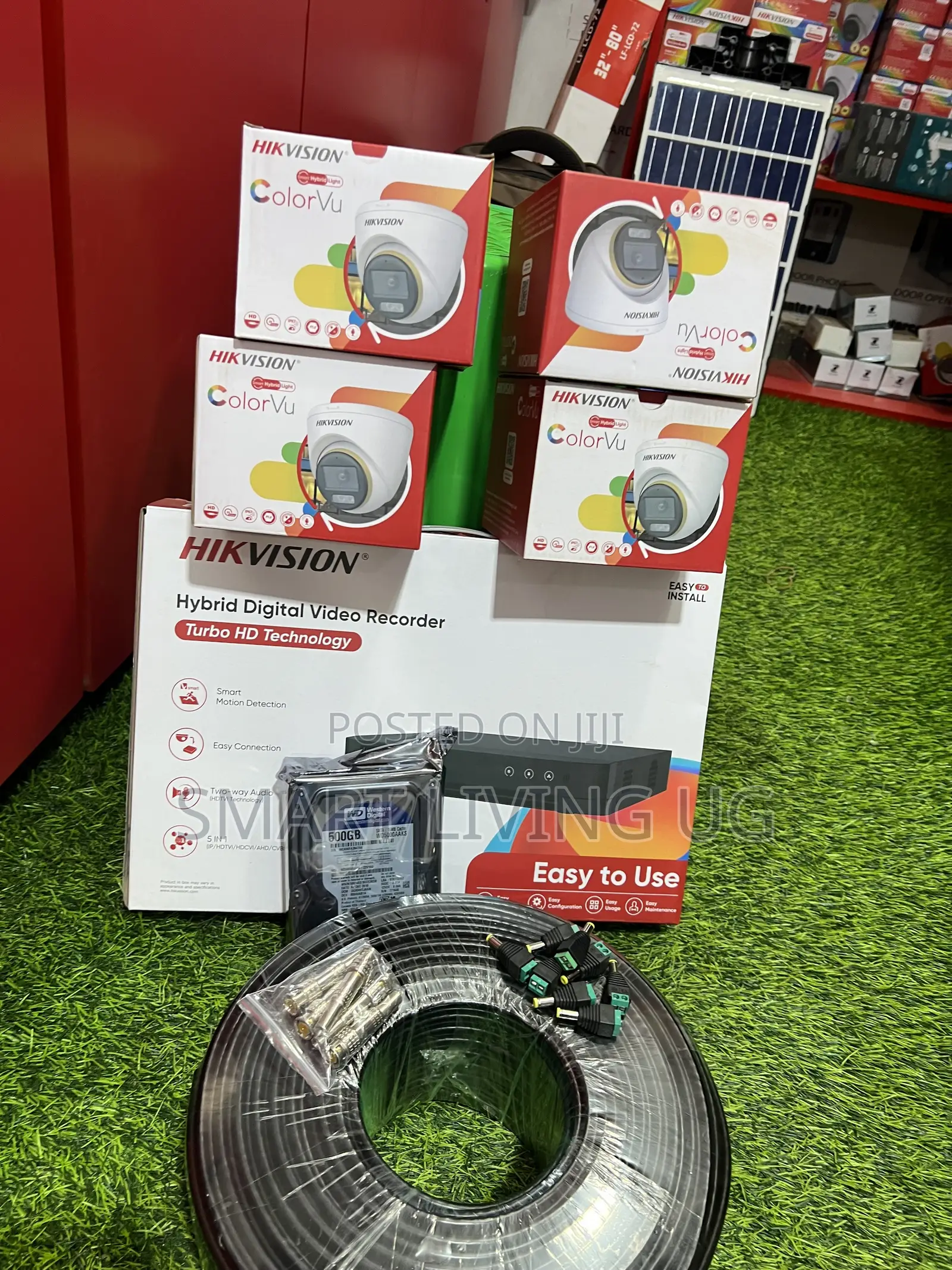 Smart 4-Channel Hikvision ColorVu Fisheye Complete Defense Pack