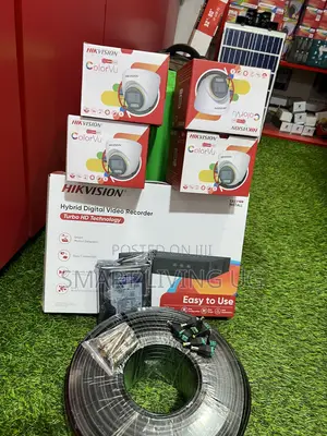 Smart 4-Channel Hikvision ColorVu Fisheye Complete Defense Pack
