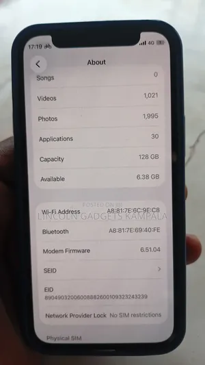 Apple iPhone 12 128 GB Blue