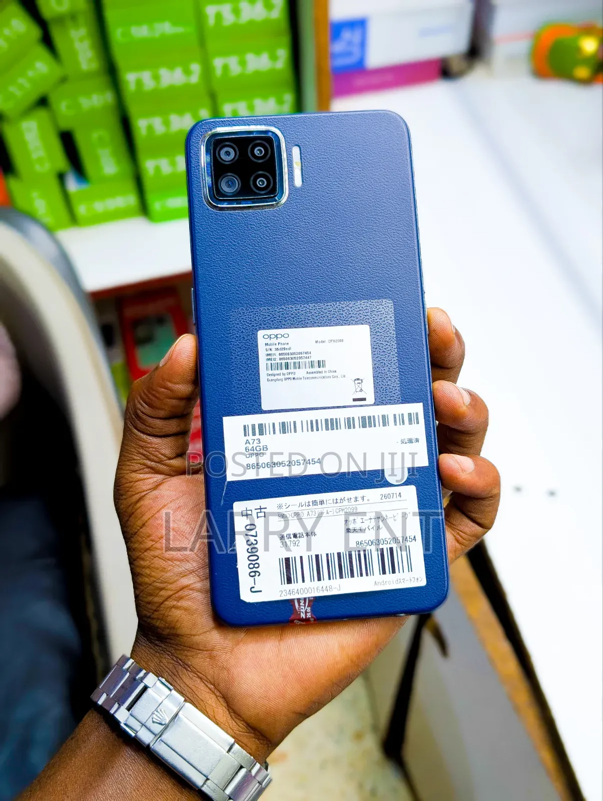 Oppo A73 64 GB Blue