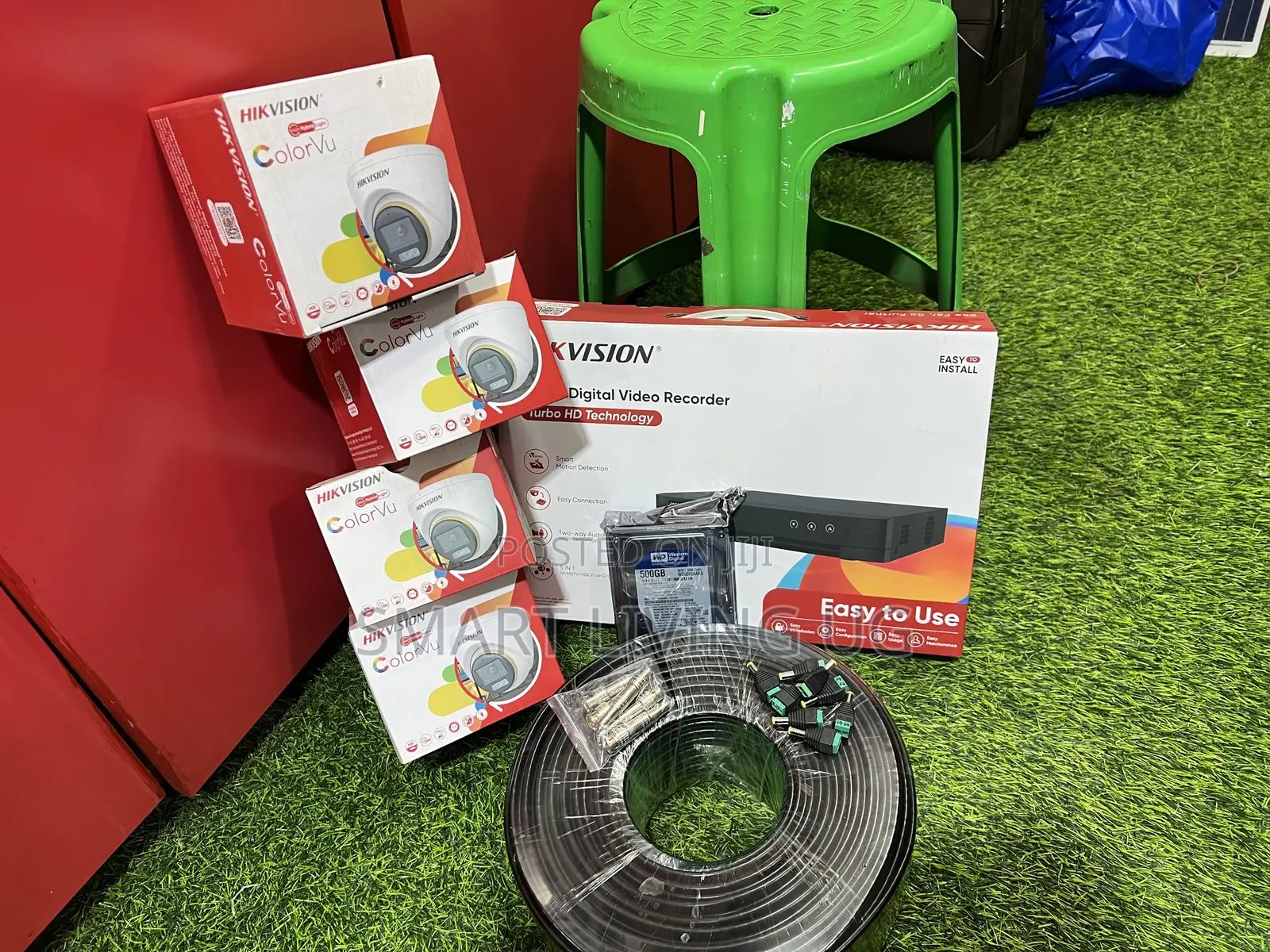 Stealth 4-Channel Hikvision ColorVu Fisheye Vision Kit