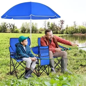 Costway Portable Folding Picnic Double Chair