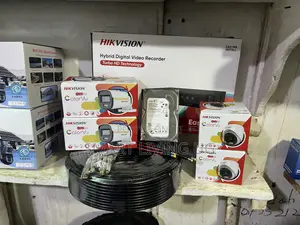 Elite 4Ch Hikvision ColorVu Fisheye and Bullet Eye Full-Cover System