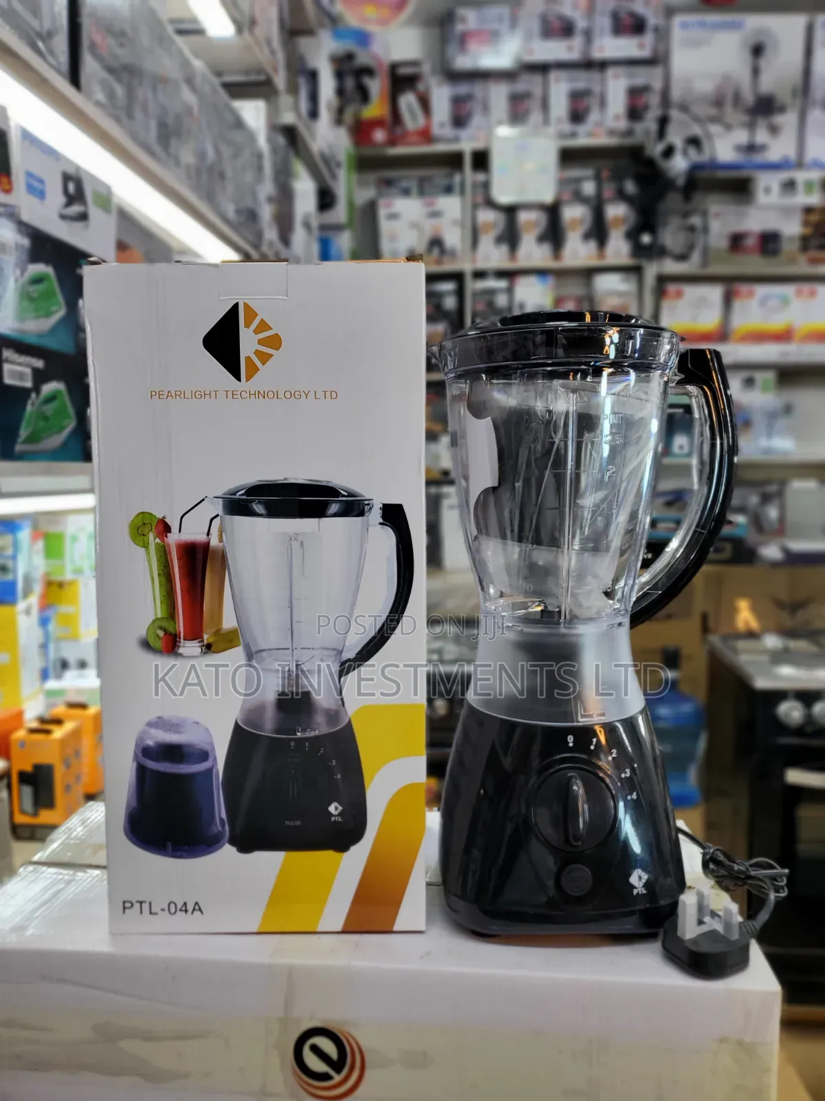 PTL 1.5 Liters 2 in 1 Unbreakable Blender and Grinder