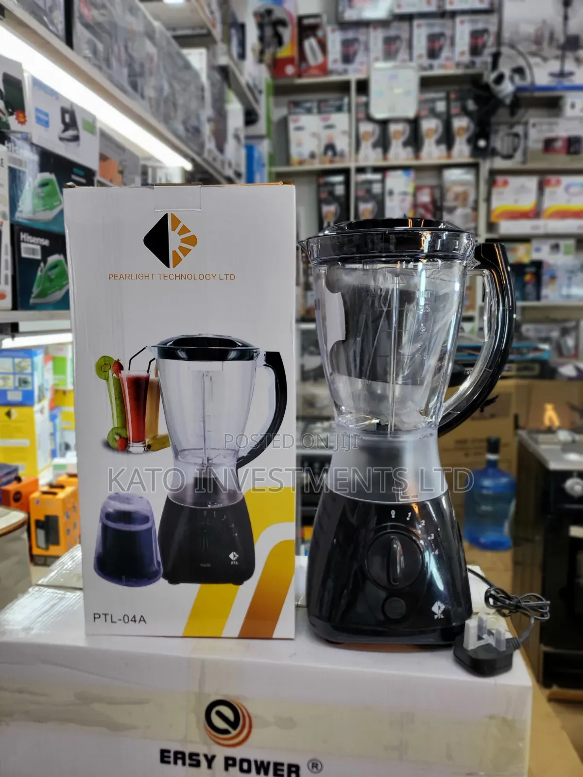 PTL 1.5 Liters 2 in 1 Unbreakable Blender and Grinder