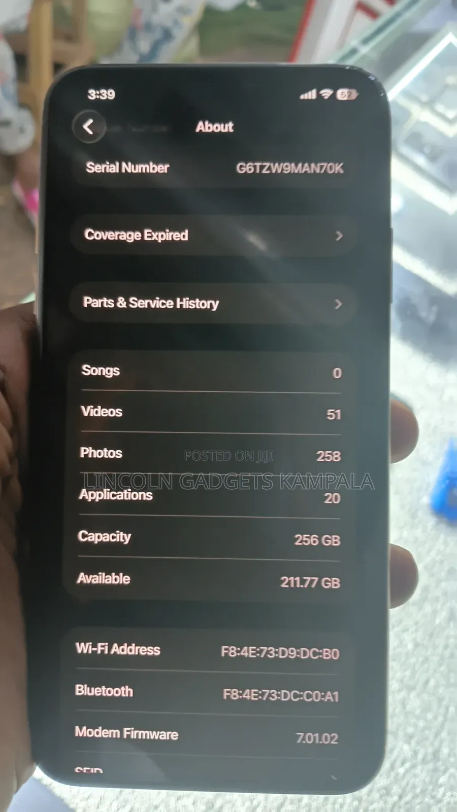 Apple iPhone 11 Pro Max 256 GB Gold