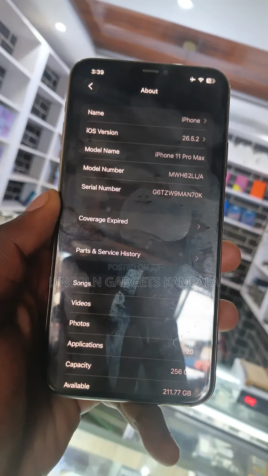 Apple iPhone 11 Pro Max 256 GB Gold