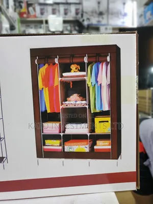 Portable Storage Wardrobe, Model 88130, Measuring 130 X 45 X 175 Cm.