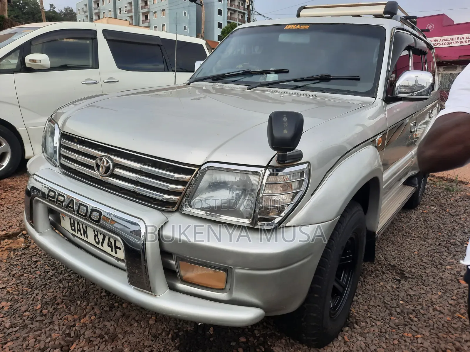 Toyota Land Cruiser Prado 1999 Silver