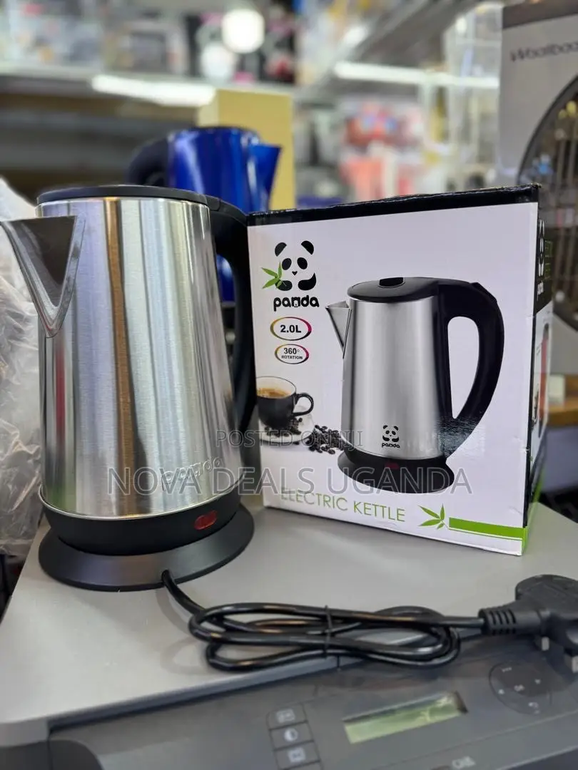 Panda Electric Kettle 2.0L | 12PCS Carton | Fast-Boiling Water Kettle