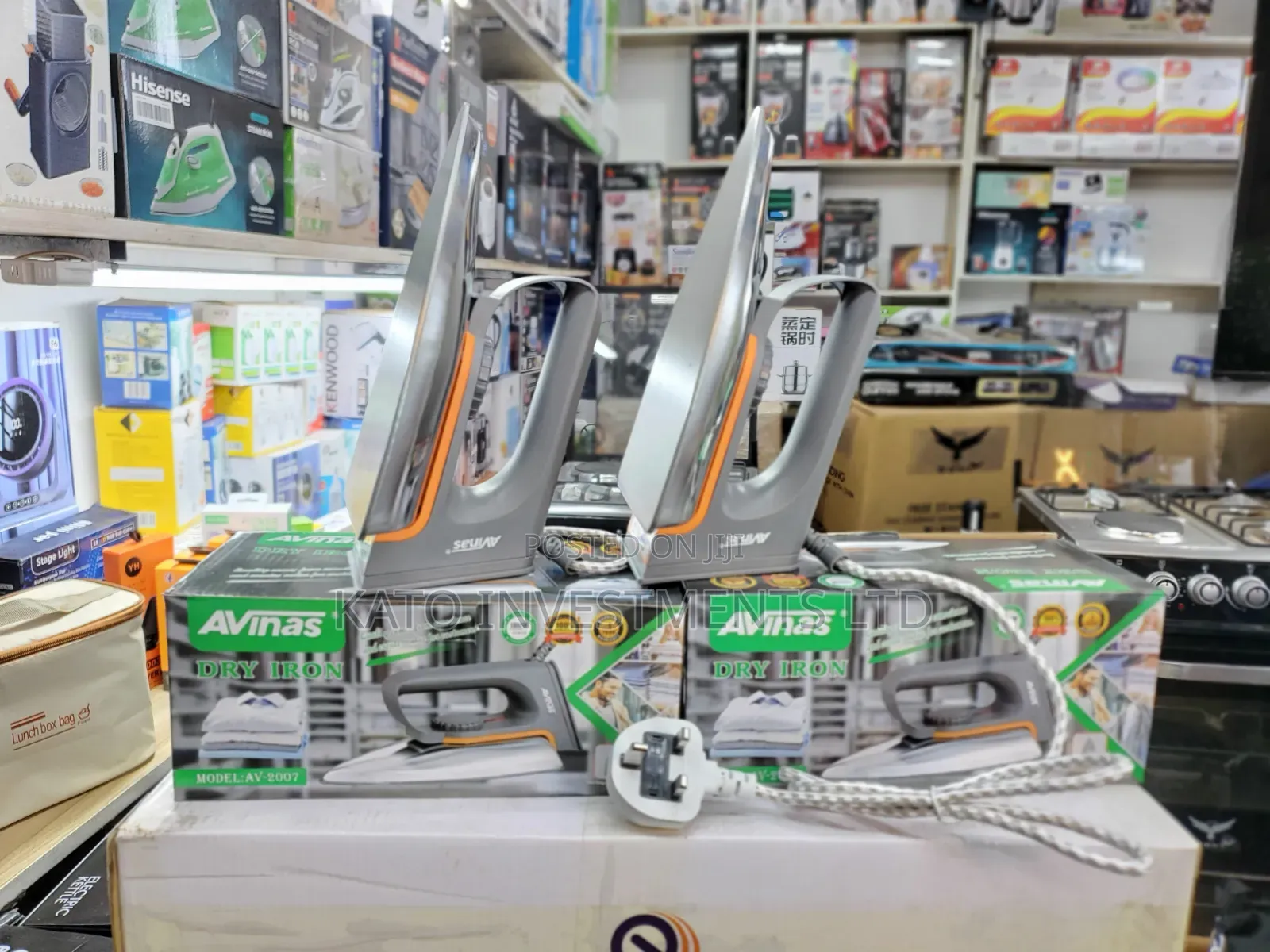 Avinas Electric Dry Iron (Model: AV-2007), an 1800W