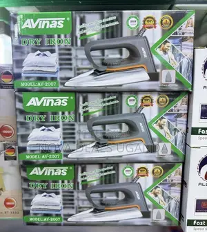 Avinas AV-2007 Dry Iron 1800W With Non-Stick Soleplate