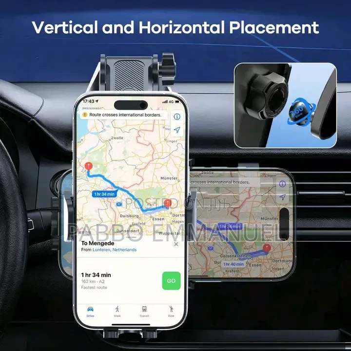 Dash Board Mounted Car Phone Holder