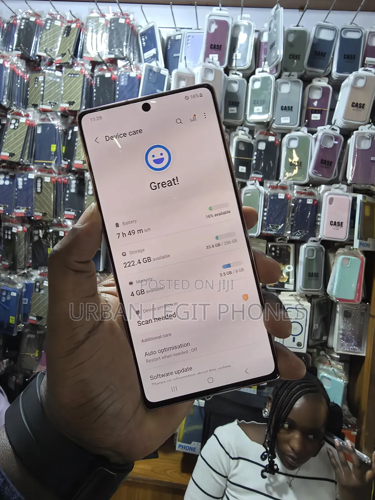 Samsung Galaxy Note 20 5G 256 GB Pink