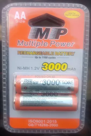 Mp (Multiple Power Rechargeable Battery AA 1.2v
