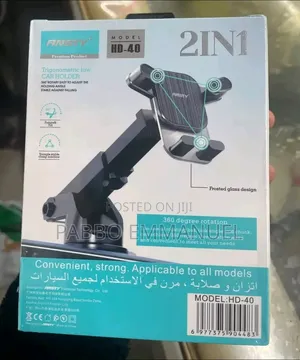 3 in 1 Rotational Car Phone Holder