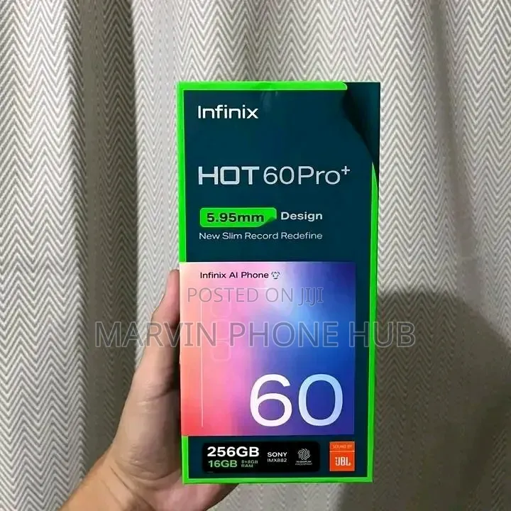 New Infinix Hot 60 Pro+ 256 GB Gray