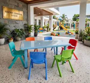 Ever Pretty Kids Plastic Table and Chairs Kids Plastic Table and Chair