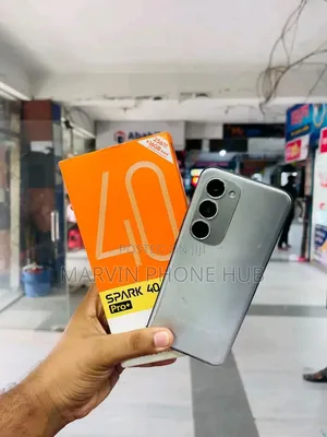New Tecno Spark 40 Pro+ 256 GB White