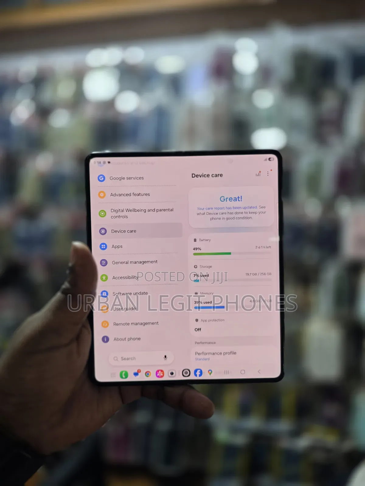 Samsung Galaxy Z Fold 5 256 GB Black
