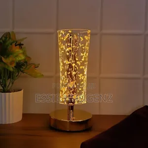 Luxury Golden Crystal Lamp