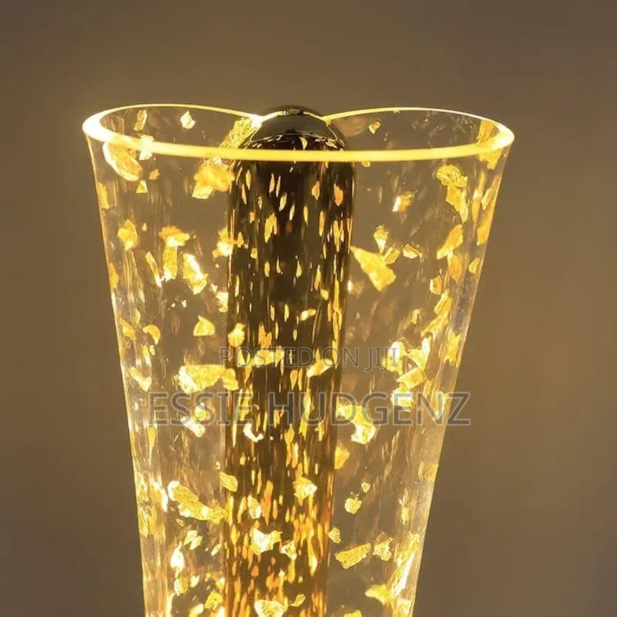Luxury Golden Crystal Lamp