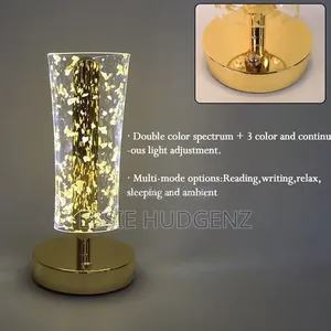 Luxury Golden Crystal Lamp