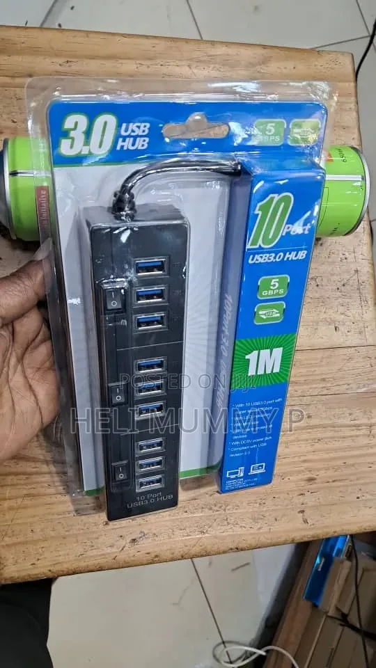 USB Hub 10 Port With Power Expander