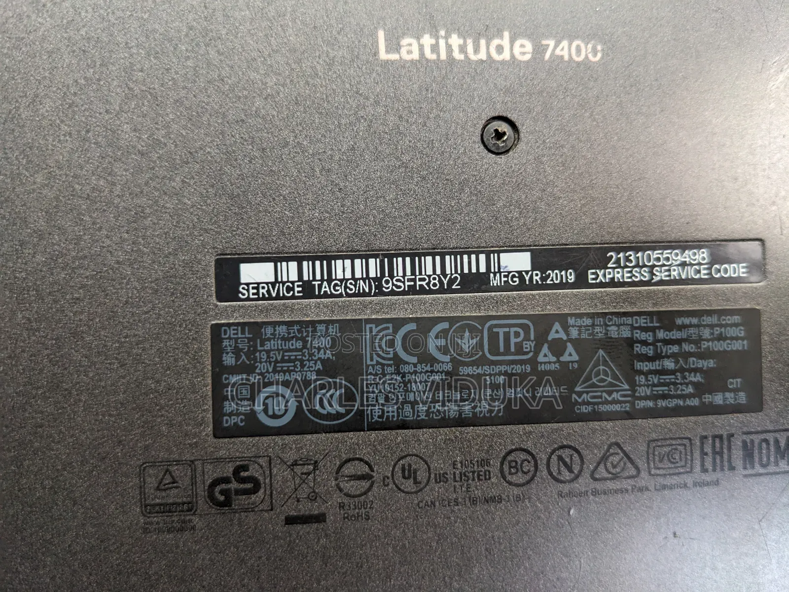 Laptop Dell Latitude 7400 16GB Intel Core i7 SSD 256GB