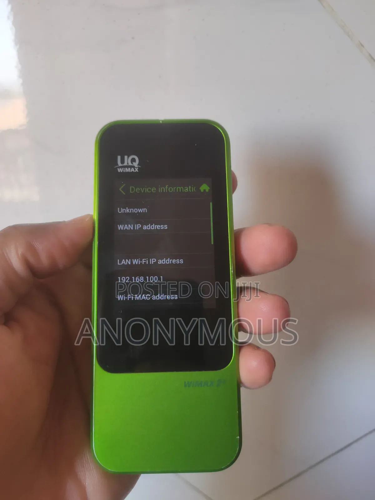 Wimax 2+ W04 Router With Touch Screen