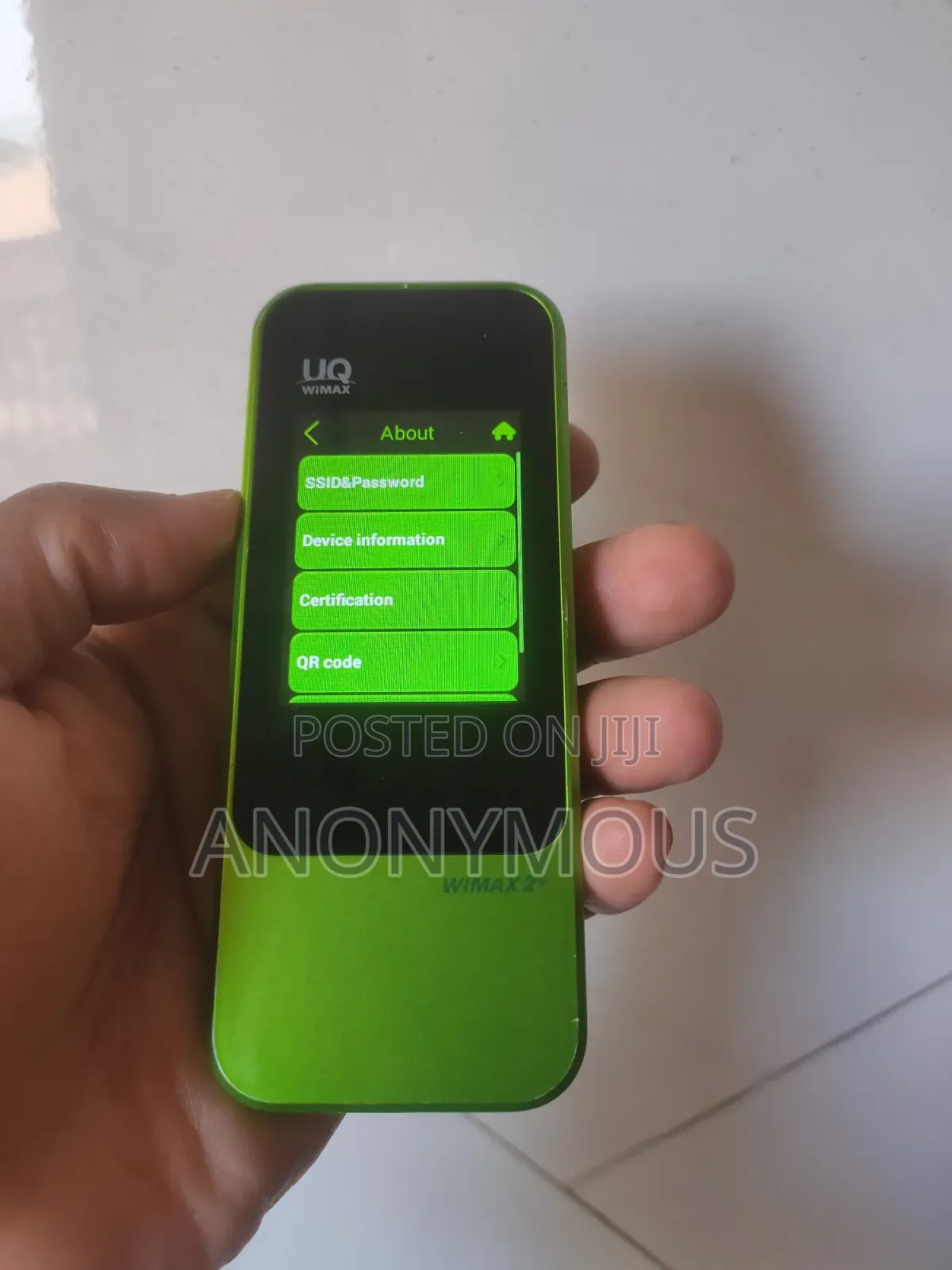 Wimax 2+ W04 Router With Touch Screen