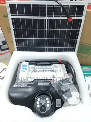 Solar Flood Light With Wireless Camera