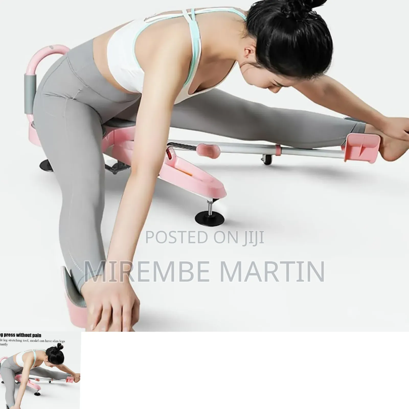 Pink Leg Stretcher Split Machine
