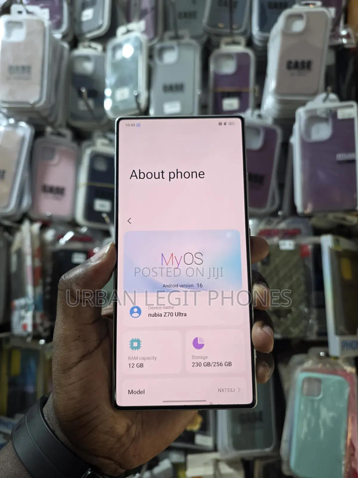 ZTE nubia Z70 Ultra 256 GB White