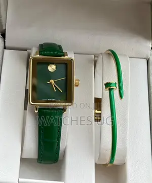 Green Square Watches for Classy Ladies