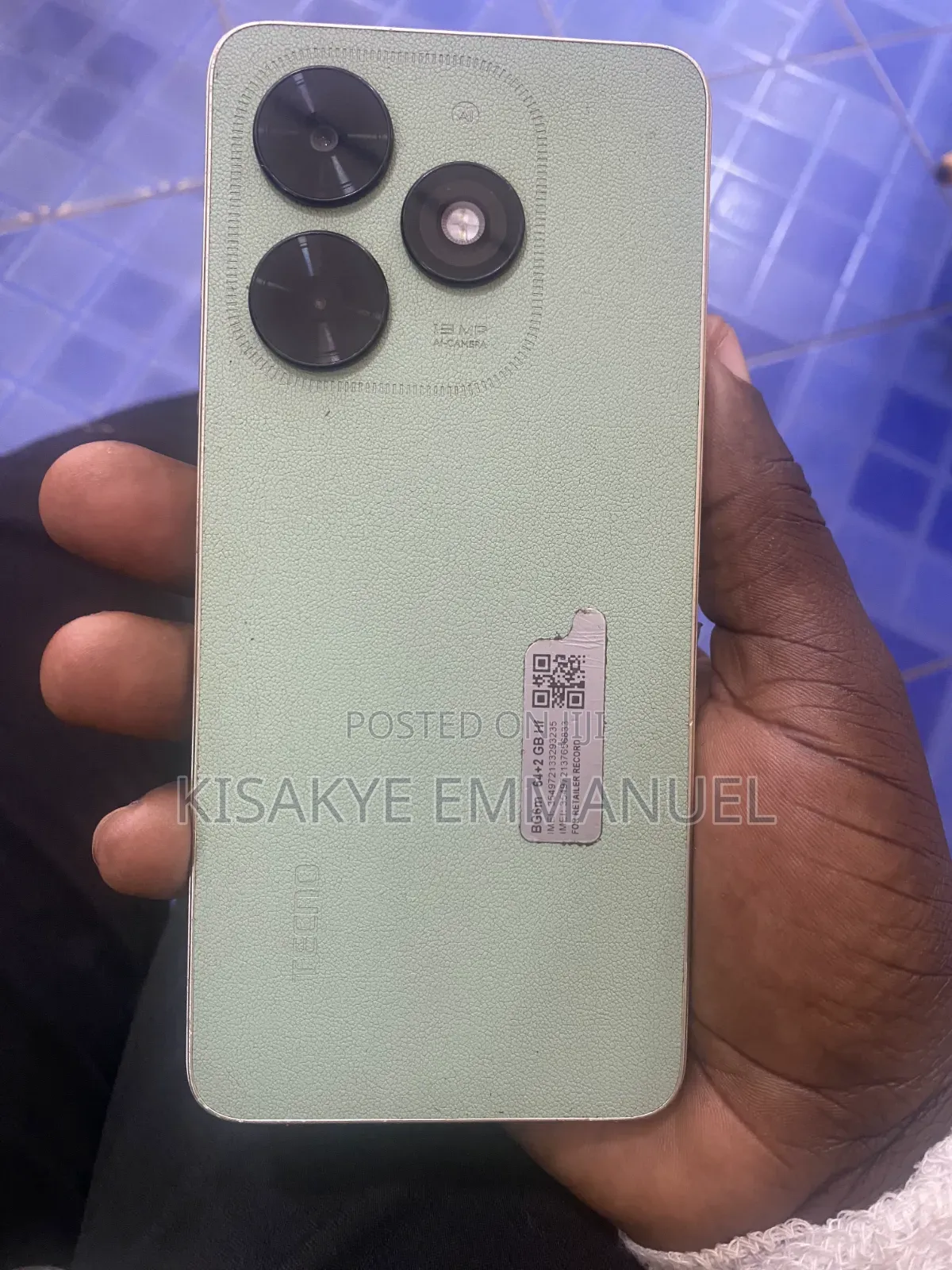 Tecno Pop 8 64 GB Green