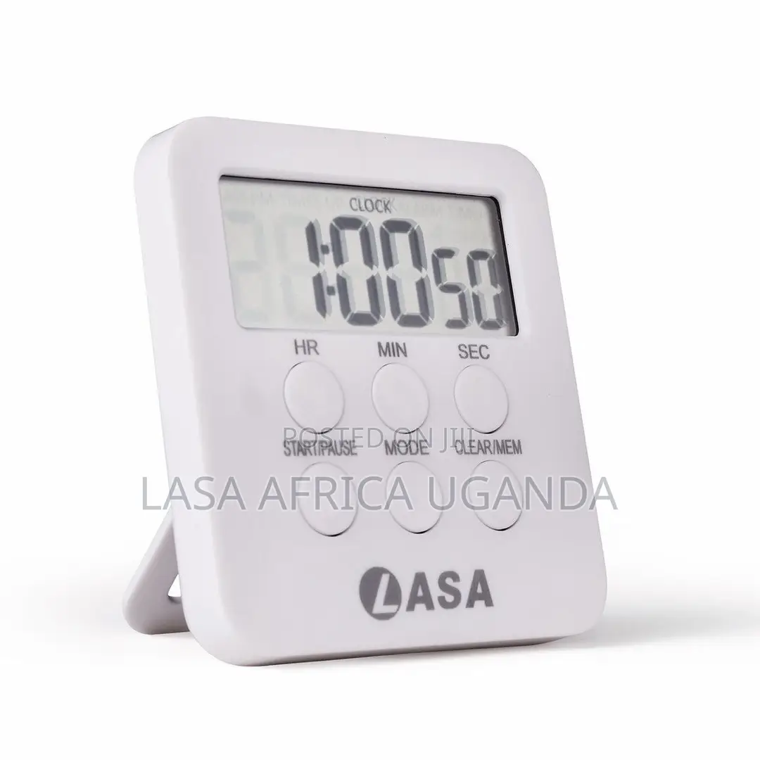 LASA Digital Kitchen Timer - Loud Alarm, Countd. | LASA