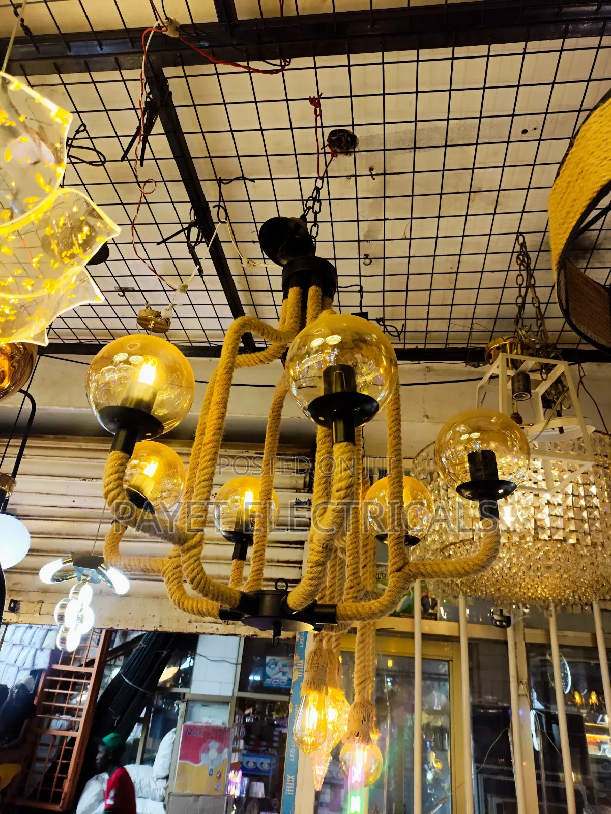 Modern 6light Chandelier