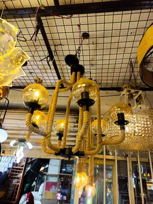 Modern 6light Chandelier