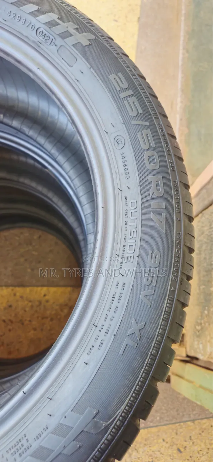 215/50r17 Imported Foreign Used