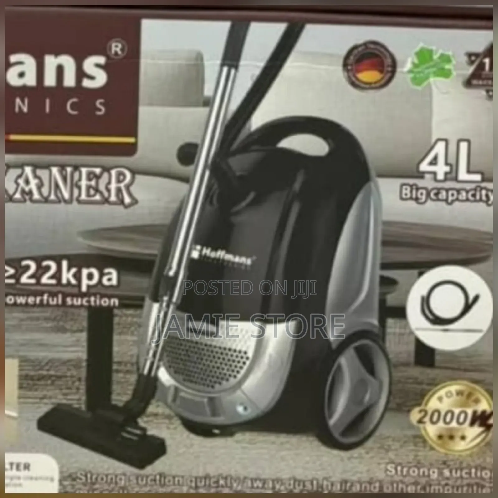 4litres Hoffman Vacuum Cleaner/ Wet and Dry Vacuum Cleaner