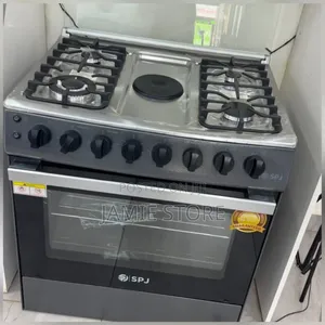 SPJ Gas and Electric Cooker/ 80cm by 60cm 4 by 1 Cooker