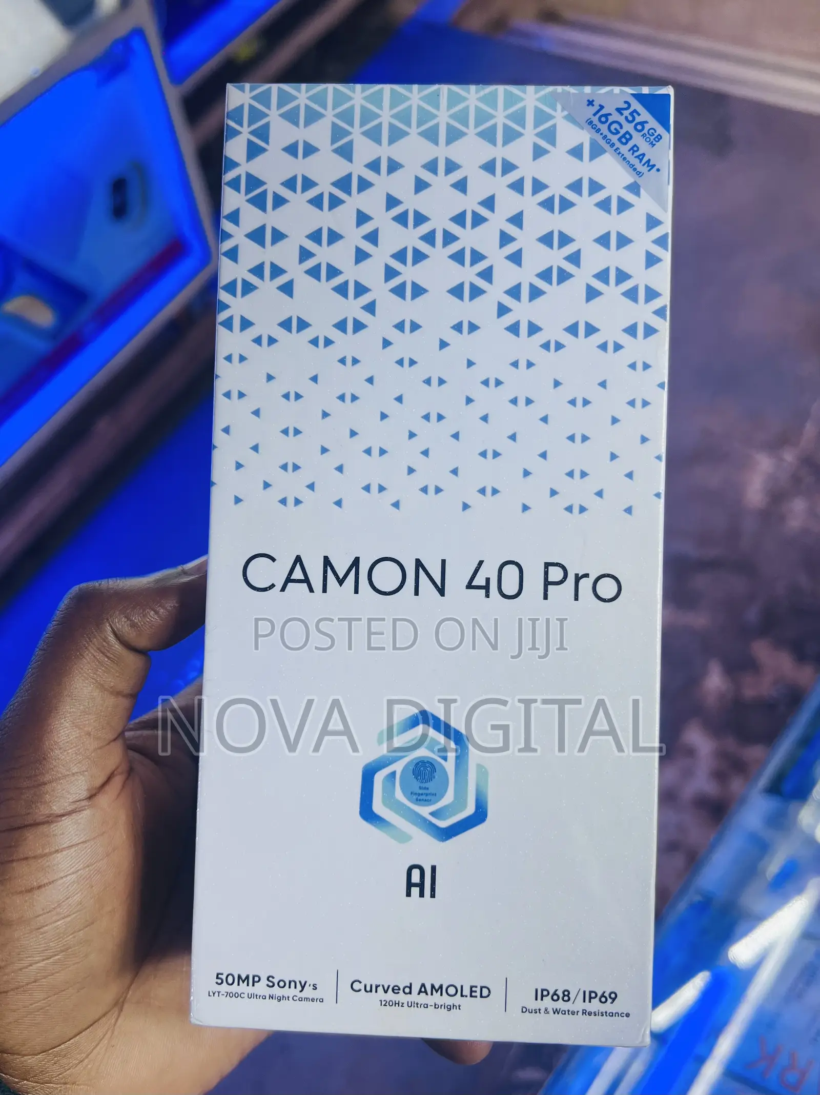 New Tecno Camon 40 Pro 5G 256 GB Gray