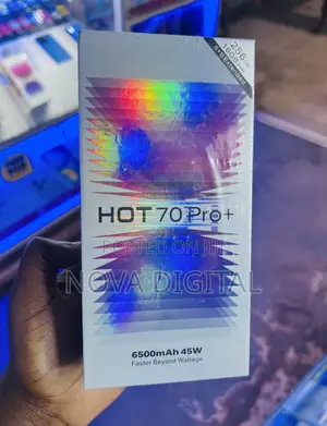 New Infinix Hot 70 Pro 5G+ 256 GB Black