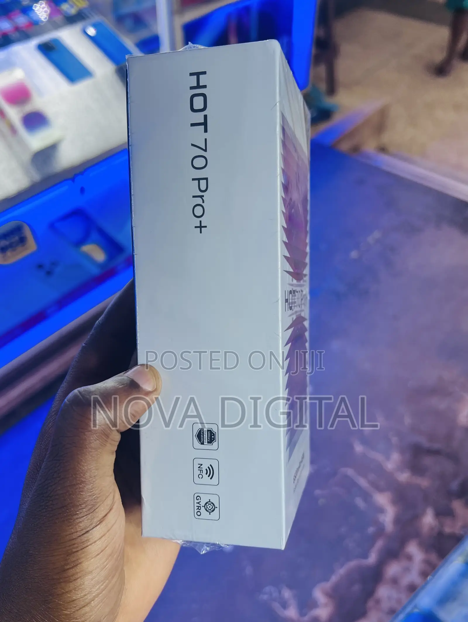 New Infinix Hot 70 Pro 5G+ 256 GB Black