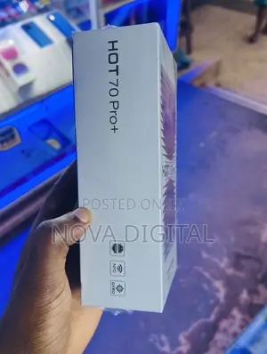 New Infinix Hot 70 Pro 5G+ 256 GB Black