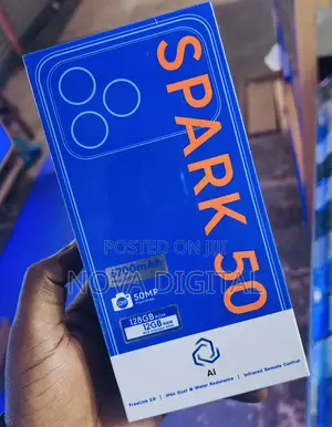 New Tecno Spark 50 128 GB Orange
