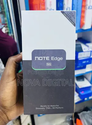 New Infinix Note Edge 256 GB Gray